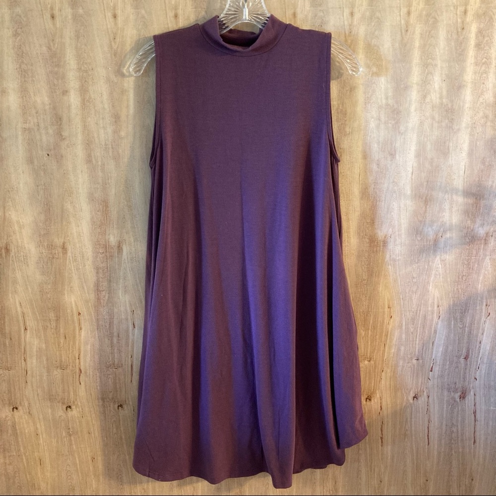 Purple t-shirt dress. Medium. Zenana Premium